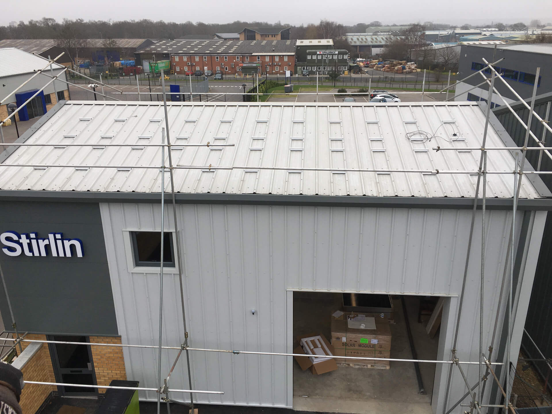 A solar-powered HQ for Stirlin