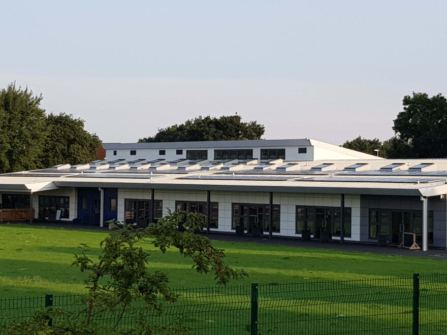 Solar PV for a school leading by example.