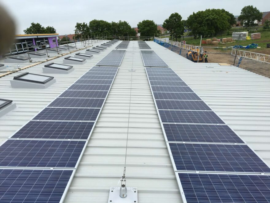 Solar PV for a school leading by example.