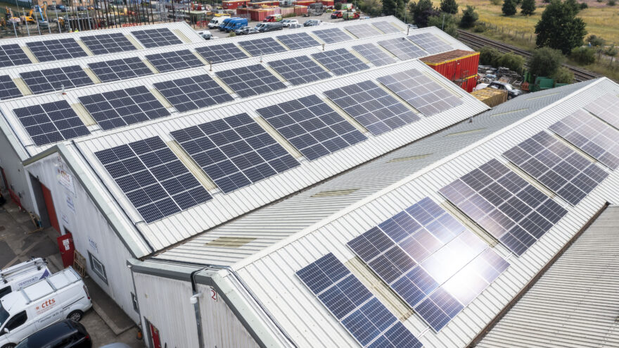 Lincoln Construction Company with Large-Scale Solar